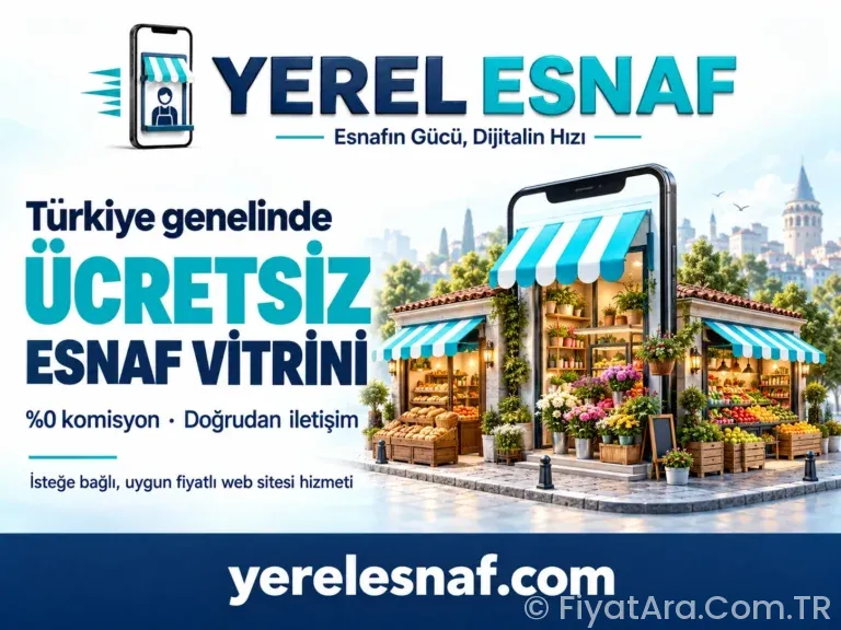 Yerel Esnafin Dijital Vitrini 1 Fiyatara