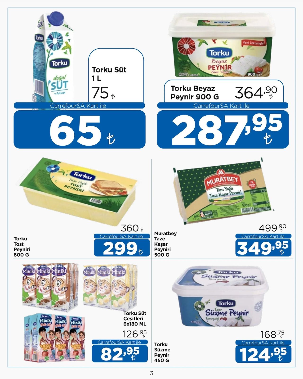 CarrefourSA 16 Ekim 2026 Şarküteri ve Peynir Kataloğu
