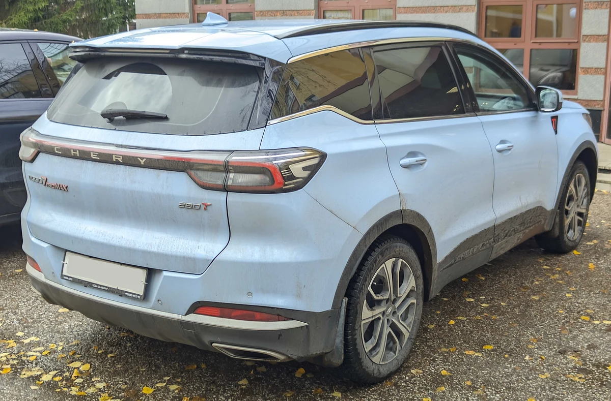 Chery Tiggo 7 Pro Max Arka Tasarım ve Detay Çizgileri