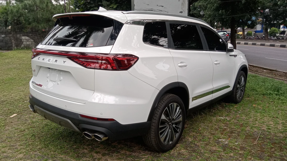 Chery Tiggo 8 Pro Max Arka Tasarım ve Detay Çizgileri
