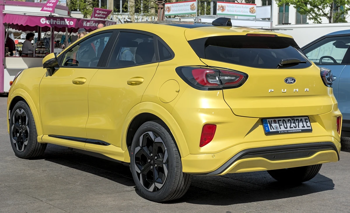 Ford Puma Arka Tasarım ve Bagaj Hacmi