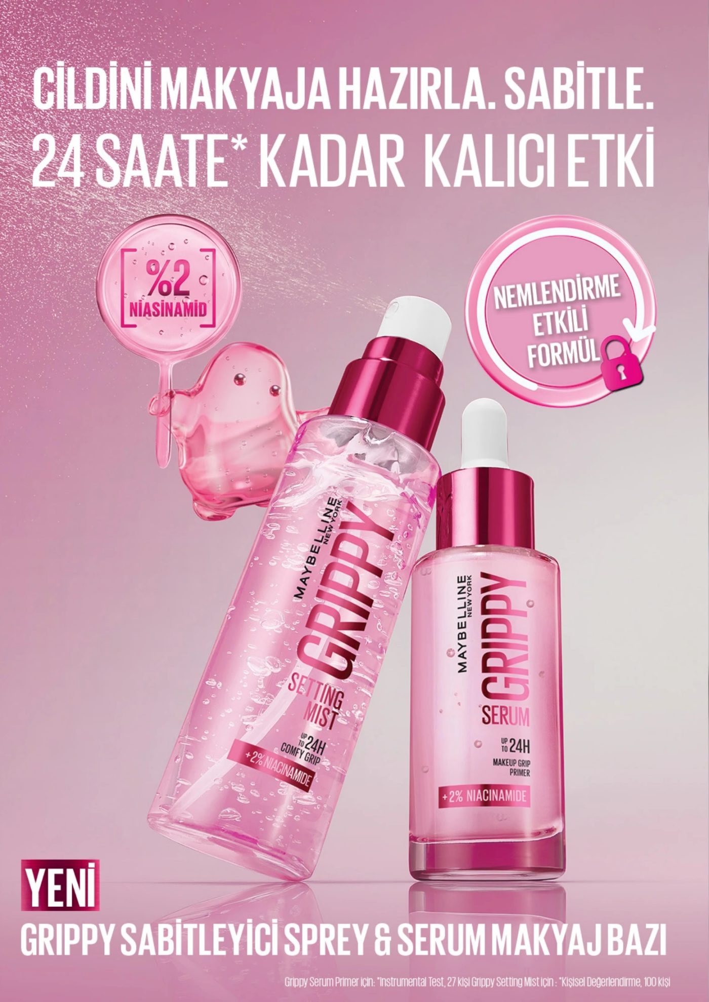 Gratis 28 Eylül - 26 Ekim Kataloğu Sayfa 21 - Grippy Sabitleyici Sprey & Makyaj Bazları