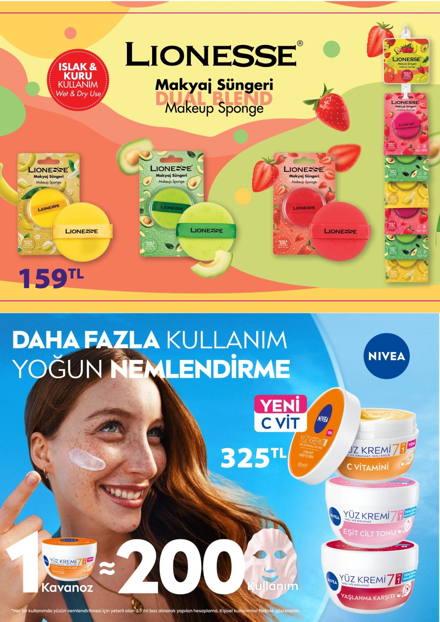 Gratis 28 Eylül - 26 Ekim Kataloğu Sayfa 22 - Lionesse Makyaj Fırçaları & Sünger Setleri