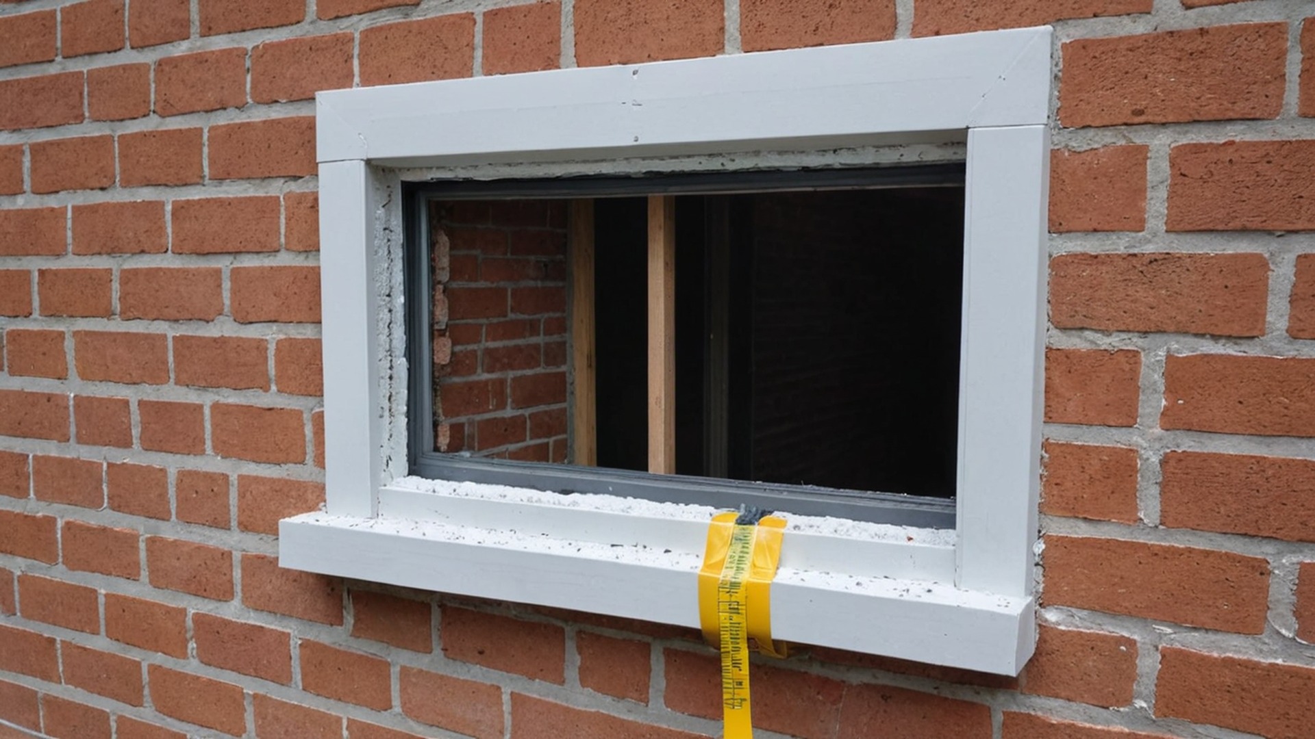 Doğru PVC Pencere Montaj Boşluğu ve Çelik Dübelleme