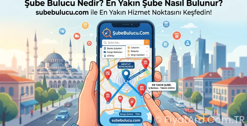 Şube Bulucu Nedir? SubeBulucu.Com ile En Yakın Şube ve Hizmet Noktası Nasıl Bulunur?